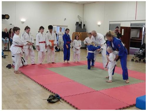 Randori with Gemma and Sam photo